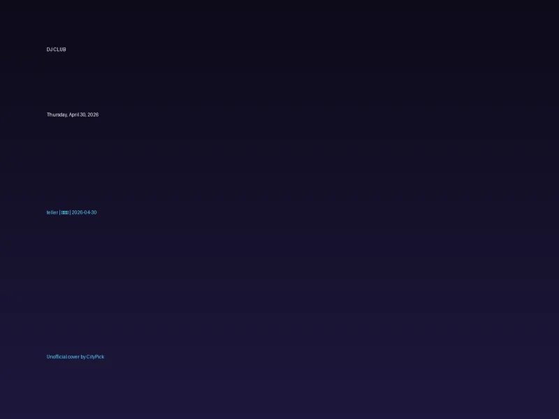 Thursday, April 30, 2026