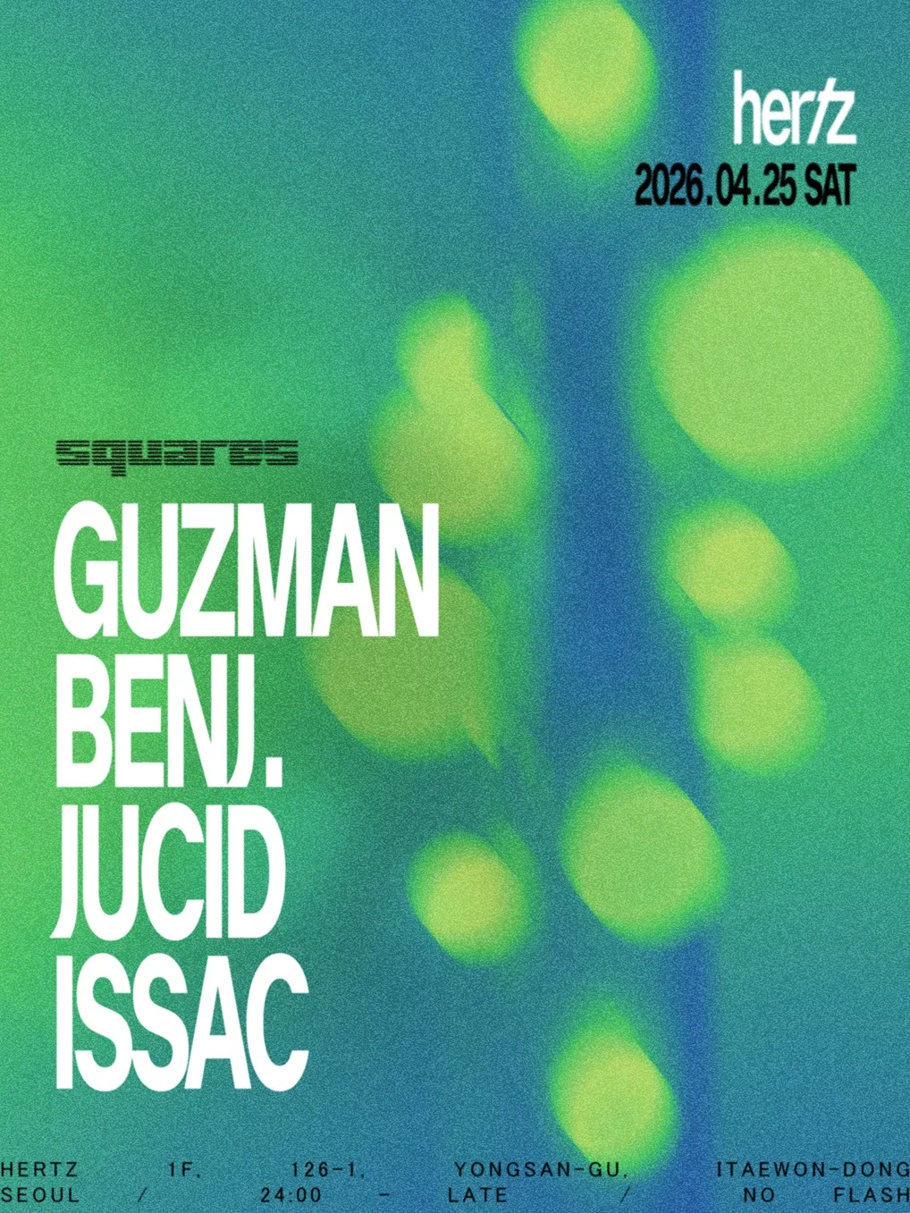 Hertz 헤르츠 presents:'Squares London Showcase (UK) '