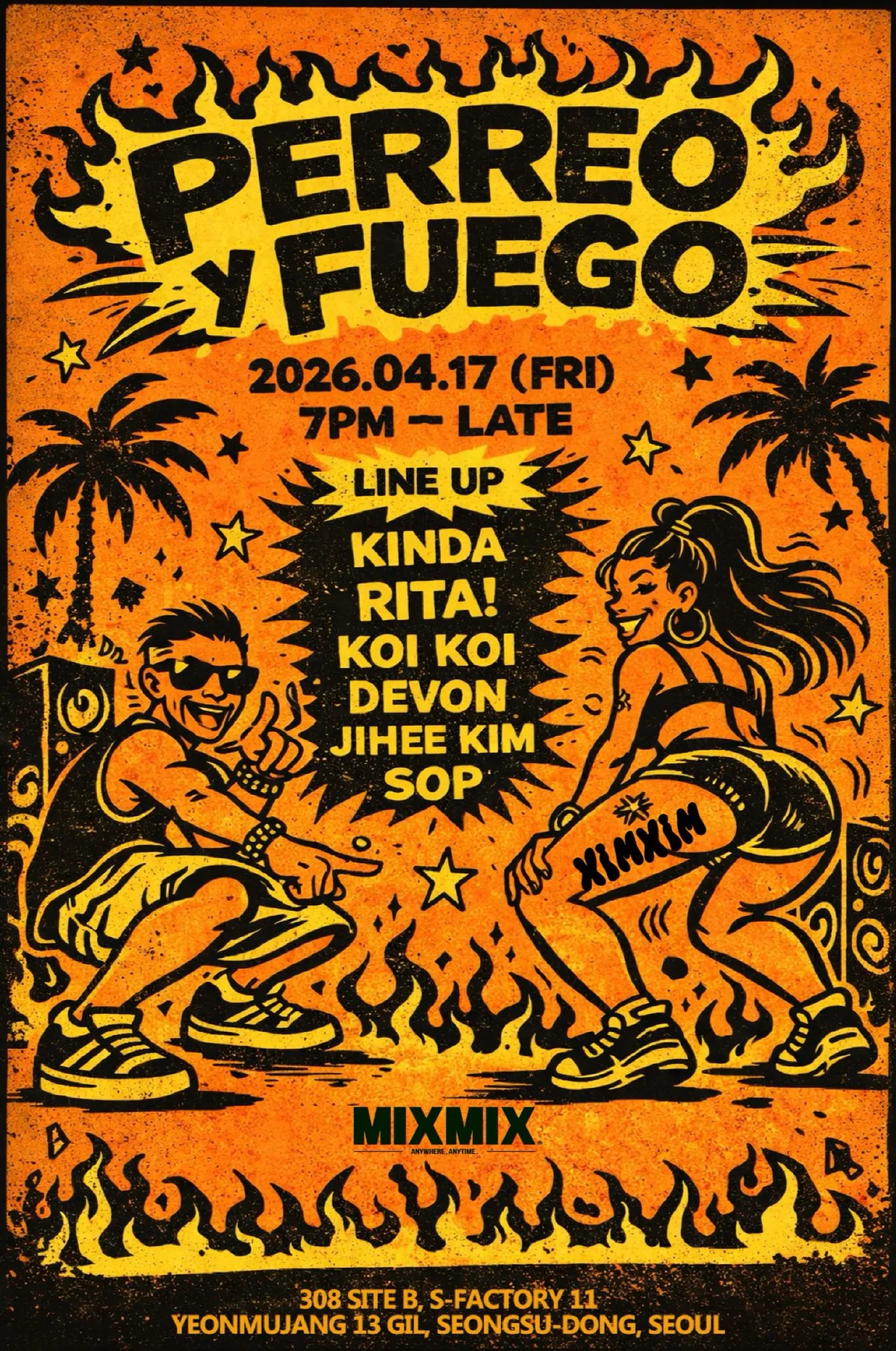 PERREO y FUEGO
