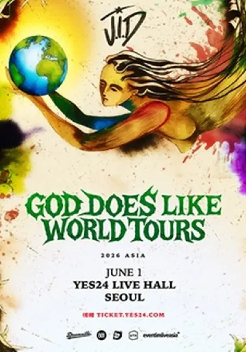 J.I.D (제이아이디) 내한공연 GOD DOES LIKE WORLD TOURS