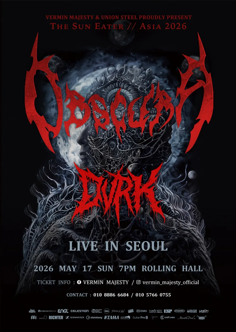 OBSCURA LIVE IN SEOUL