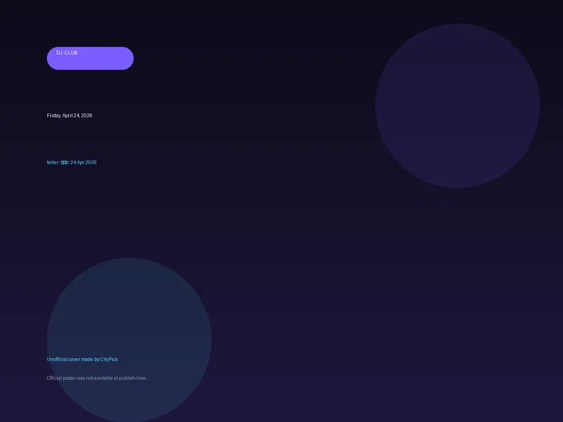 Friday, April 24, 2026