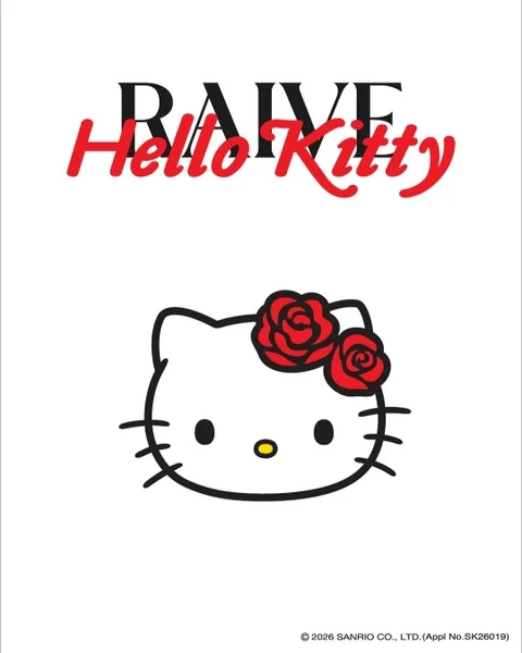 RAIVE x 헬로키티 콜라보 팝업