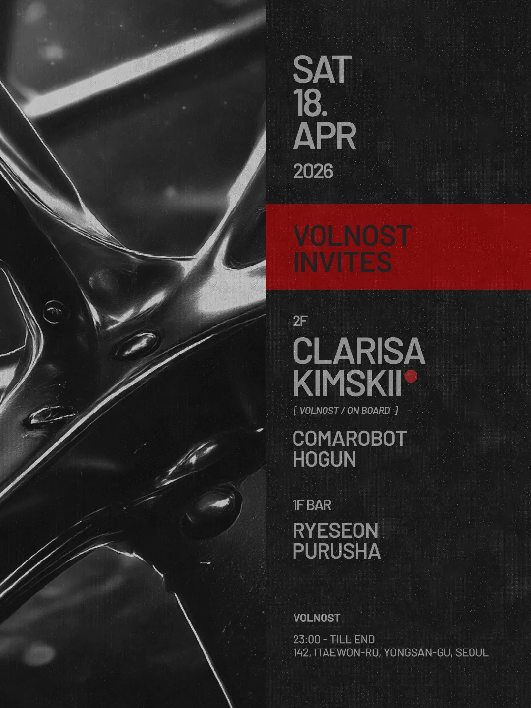 Volnost INVITES 'Clarisa Kimskii'