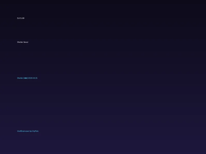 Shelter Seoul
