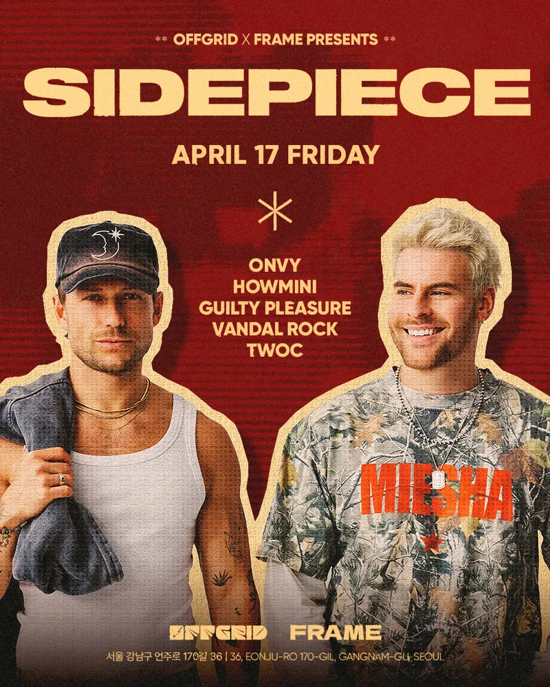 OFFGRID X FRAME presents SIDEPIECE